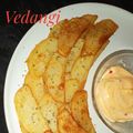  Vedangi Kokate's cooksnap of when they made Airfried Spicy Potato Wedges.