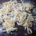 El cooksnap de mirtanoemimartell cuando hizo Tallarines caseros - Sin Gluten.