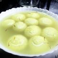 Mandal Roy Shibaranjani's cooksnap of when they made কেশারিয়া রসগোল্লা (Saffron Rasgulla recipe in Bengali).