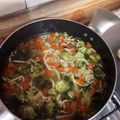 El cooksnap de Mildred Bonifaz cuando hizo Sopa de Pollo.