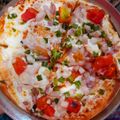 Seema gupta का कुकस्नैप जब उन्होंने वेज पिज़्ज़ा(veg pizza recipe in hindi) बनाया था।