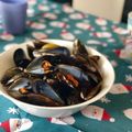 El cooksnap de Sara PA cuando hizo Mejillones al vapor.