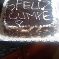 El cooksnap de Susana cuando hizo Torta de cumpleaños.