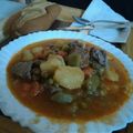 El cooksnap de Vanesa cuando hizo Estofado de ternera con patatas y menestra.