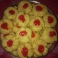 Cooksnap dari Khusnu Anggarani untuk resep Strawberry Cheese Thumbprint Cookies
