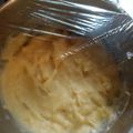 El cooksnap de Marina Mendes cuando hizo Crema pastelera.