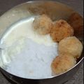 Cooksnap dari Karen Rizkia untuk resep Menu MPASI Day 115 : Bola Kakap Tahu & Saus Keju