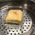 Cooksnap dari Olanova Mahdi untuk resep Pudding Roti Keju Kismis Kukus (Snack 1y+)