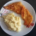 El cooksnap de La cocina de Ana🍴 cuando hizo Puré de patata y pechugas empanadas.