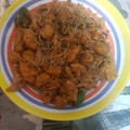 El cooksnap de Cristina Caro cuando hizo Pollo teriyaki con arroz (fácil).