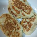 El cooksnap de Chari cuando hizo Pan de queso en sartén.