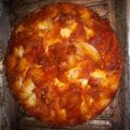 El cooksnap de Lorena Mora cuando hizo Torta Invertida de Pera.