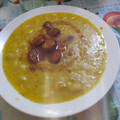 El cooksnap de Romina Alexandra Etienne cuando hizo Porotos granados con mazamorra.