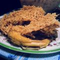 Cooksnap dari Ayu Widyarini Syamsudin untuk resep Kremesan renyah bersarang ala Tintin Rayner