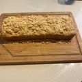 El cooksnap de Amarilis cuando hizo Budín de peras y nueces con crumble.