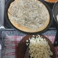 El cooksnap de Marcos Mendieta cuando hizo Pizza Fugazza con Queso.