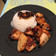 El cooksnap de juanalarot cuando hizo Pechugas de pollo a la naranja.
