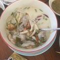 รูป Cooksnap ของ yok เมื่อเขาทำ ต้มข่าไก่