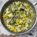 El cooksnap de JuanDA cuando hizo Merluza a la vasca fácil.