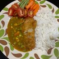 Cooksnap dari farida farida untuk resep KAARAGE CURRY RICE ala Sushi tei