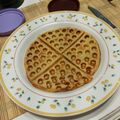 El cooksnap de mariatuero cuando hizo Waffles Dulces.
