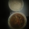 El cooksnap de Criselina Montero Encarnacion cuando hizo Sancocho dominicano.