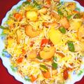 Yasmeen Mansur's cooksnap of when they made நவரத்தின புலாவ்.