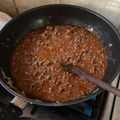 El cooksnap de negrangy cuando hizo Salsa boloñesa.