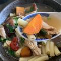 Yui Miles's cooksnap of when they made Use-up Double Leftovers Soup.