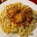 El cooksnap de Yasna cuando hizo Albóndigas en salsa.