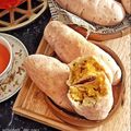 Cooksnap dari Ine Setiawati untuk resep Korean sweet potato mochi bread