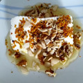 El cooksnap de Carmeta cuando hizo Requesón con miel y nueces picadas.