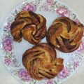 کوک اسنپ Reyhane. K بعد از امتحان کردن نان رول دارچینی Cinnamon roll bread.