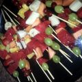nikilee's cooksnap of when they made Vickys Fruit Skewers, Kids Favourite.