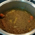 El cooksnap de Javier Rodríguez Genet cuando hizo Lentejas de toda la vida.