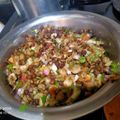 Priya Malpani का कुकस्नैप जब उन्होंने चना चाट (chana chat recipe in Hindi) बनाया था।