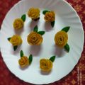 Satya Pandey का कुकस्नैप जब उन्होंने रेड रोज़ (red rose parle G biscuit recipe in Hindi) बनाया था।