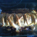 El cooksnap de Arantxa Borreguero cuando hizo Solomillo de cerdo relleno y envuelto en hojaldre al horno.