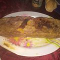 El cooksnap de Romyna Gomez Miranda cuando hizo Pan de carne relleno.