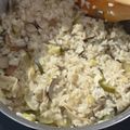 El cooksnap de Judit Capdevila cuando hizo Risotto de portobello al parmesano.