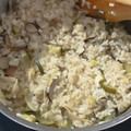 El cooksnap de Judit Capdevila cuando hizo Risotto de portobello al parmesano.