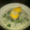 Cooksnap dari Kiena untuk resep Bobor Bayam Jagung