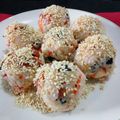 Cooksnap dari Apriyanti Arifin untuk resep Jumeokbap (nasi kepal ala korea)