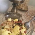 صورة من نجله السبيعي، شاركها بعد تجربة وصفة أندومي بالخضار والبيض المقلي