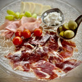 El cooksnap de Arianne cuando hizo Tabla antipasti.