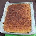 El cooksnap de Mariela Francisco cuando hizo Tarta o Cuadrados de  Coco y Dulce de Leche Materos.