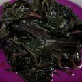 yuen 的 麻油炒紅鳳菜 cooksnap