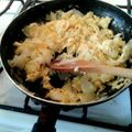 El cooksnap de delfina cuando hizo Revuelto de huevo especial.