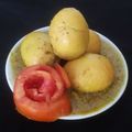 Barnali Debdas's cooksnap of when they made ডিম পোস্ত ভাঁপা.