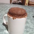El cooksnap de Miqaela Yael cuando hizo Bizcochuelo en taza 💕 (sin leche).